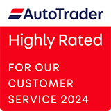 AutoTrader Highly Rated for our customer service 2024